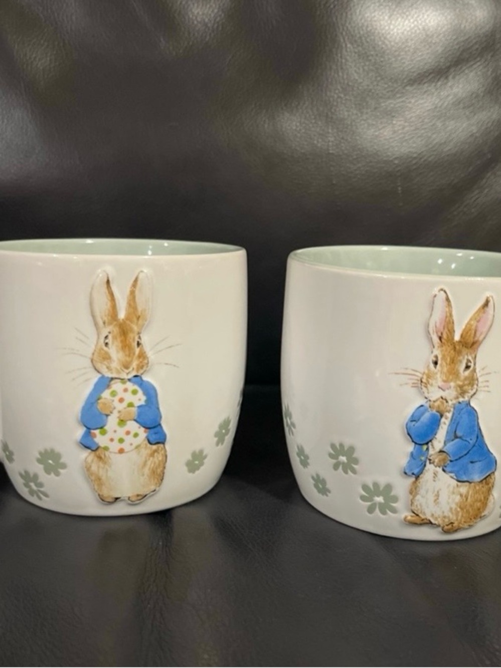 Easter Peter Rabbit Mugs, Set of 2 - Picture 6 of 6